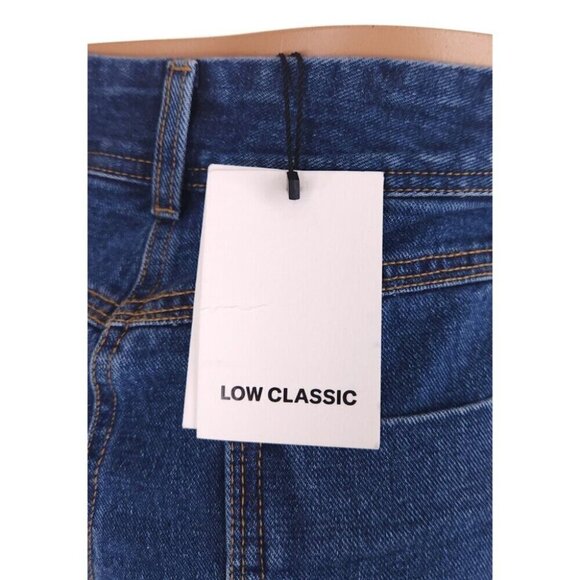 Low Classic Straight-Leg Jeans Size M Womens Indigo Blue $255 - Picture 10 of 16